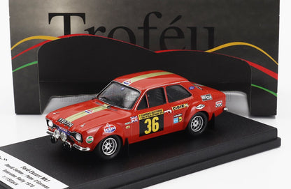 FORD ENGLAND - ESCORT MKI (night version) N 36 RALLY SANREMO 1970 DAVID SUTTON - PETER O'GORMAN - RED
