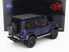 MERCEDES BENZ - CLASE G G63 4x4 AMG 2023 - MYSTIC BLUE Maqueta de coche en Vroomi