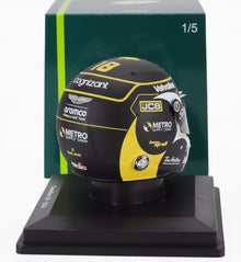 STILO-HELM – F1  CASCO-HELM LANCE STROLL TEAM ARAMCO COGNIZANT ASTON MARTIN N 18 GP VON KANADA 2024 – SCHWARZ