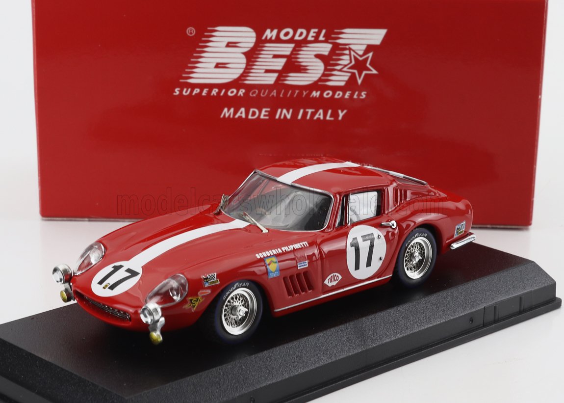 FERRARI | 275 GTB 3.3L V12 TEAM SCUDERIA FILIPINETTI N 17 24h LE MANS 1968 JACQUES REY - CLAUDE HALDI