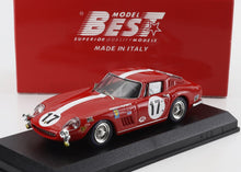 FERRARI - 275 GTB 3.3L V12 TEAM SCUDERIA FILIPINETTI N 17 24h LE MANS 1968 JACQUES REY - CLAUDE HALDI - RED