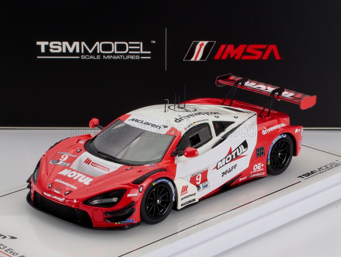 McLAREN | 720S GT3 EVO 4.0L TURBO V8 TEAM PFAFF MOTORSPORT N 9 IMSA MOTUL COURSE MONTEREY 2024 OLIVER JARVIS - MARVIN KIRCHHOFER