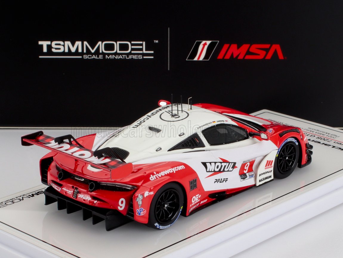 McLAREN | 720S GT3 EVO 4.0L TURBO V8 TEAM PFAFF MOTORSPORT N 9 IMSA MOTUL COURSE MONTEREY 2024 OLIVER JARVIS - MARVIN KIRCHHOFER