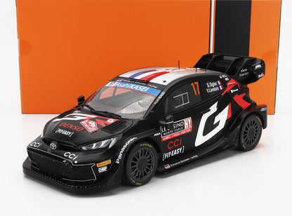 TOYOTA - YARIS GR RALLY1 HYBRID TEAM TOYOTA GAZOO RACING WRT N 17 2nd RALLY MONTECARLO 2024 SEBASTIEN OGIER - VINCENT LANDAIS - BLACK