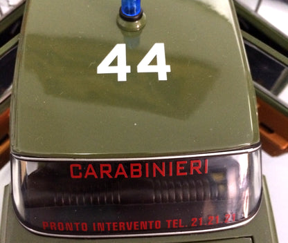 ALFA ROMEO GIULIA SUPER 1600cc CARABINIERI 1970 VERDE