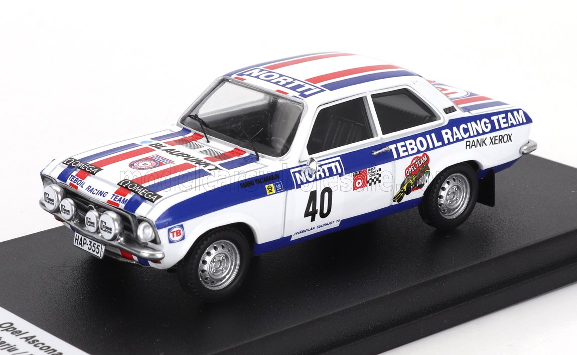 OPEL | ASCONA (night version) N 40 RALLY 1000 LAKES 1973 HANNU VALTAHARJU - RAIMO HALM