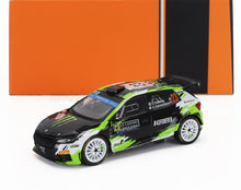 SKODA - FABIA RS RALLY2 TEAM TOKSPORT WRT2 N 23 RALLY MONTECARLO 2023 OLIVER SOLBERG - ELLIOT EDMONDSON - BLACK GREEN