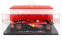 FERRARI | F1  SF-24 TEAM SCUDERIA FERRARI N 16 4th EMILIA ROMAGNA IMOLA GP 2024 CHARLES LECLERC - CON VETRINA - WITH SHOWCASE