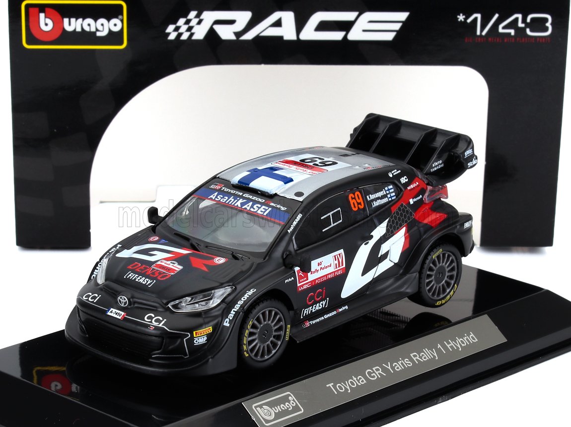 TOYOTA | YARIS GR RALLY1 HYBRID TEAM TOYOTA GAZOO RACING WRT N 69 RALLY 2024 KALLE ROVANPERA - JONNE HALTTUNEN