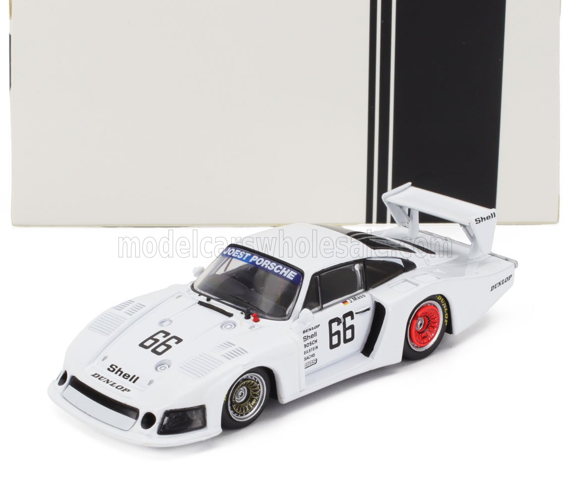Porsche 935/78 930 Team Joest Racing No. 66 Jochen Mass 3rd Place DRM Zolder 1981 IXO Models 1:43 scale model