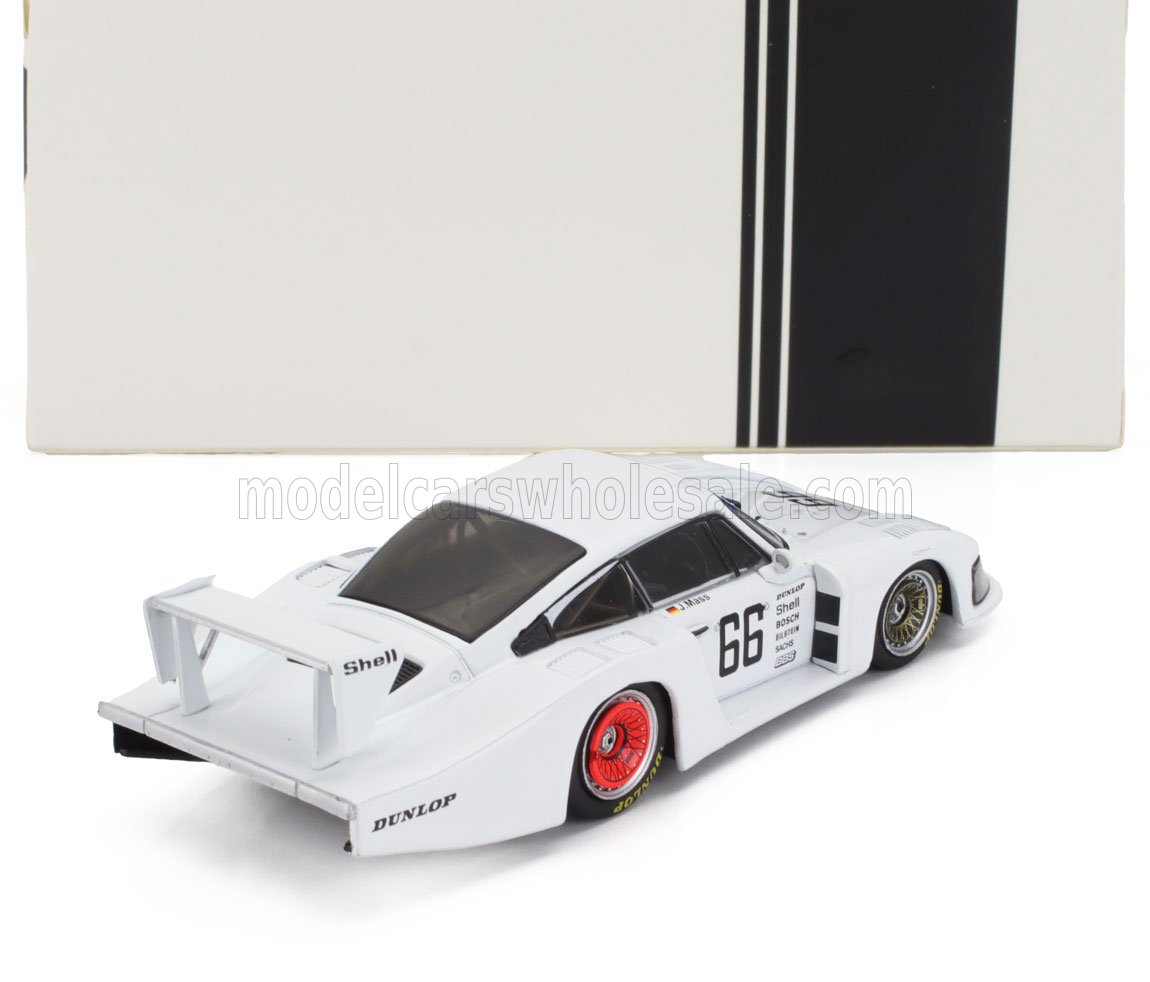 Porsche 935/78 930 Team Joest Racing No. 66 Jochen Mass 3rd Place DRM Zolder 1981 IXO Models 1:43 scale model - image 2