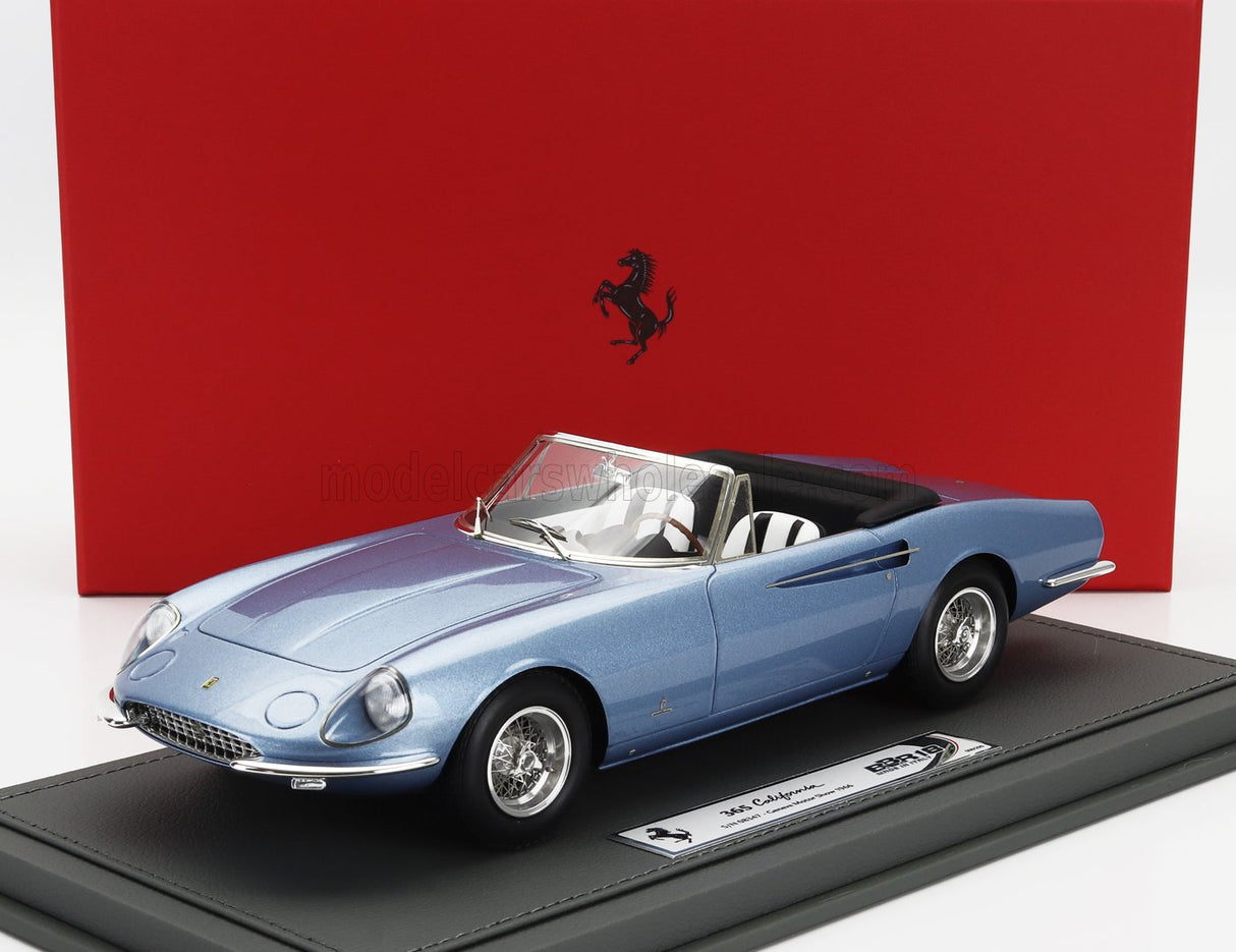 FERRARI | 365 CALIFORNIA s/n08347 SPIDER CABRIOLET GENEVE MOTORSHOW 1966- CON VETRINA - WITH SHOWCASE