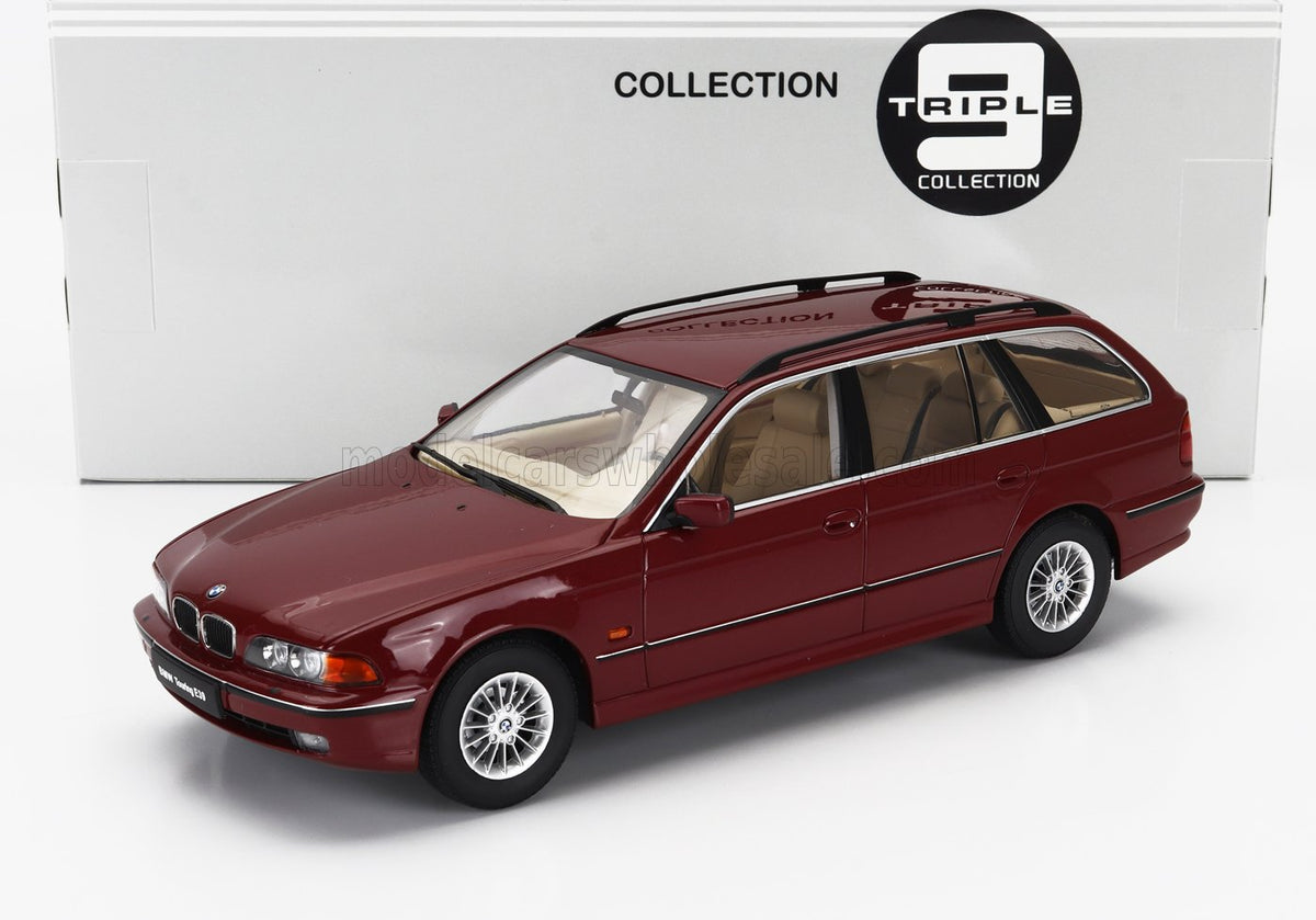 BMW 5-Series E39 Touring Station Wagon 1998 Red Triple 9 1:18 scale model