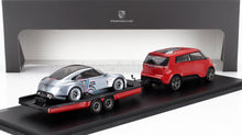 PORSCHE | SET 2X VISION RACING SERVICE VAN + 357 2023 - 75th ANNIVERSARY PORSCHE SPORTS CAR 1948-2023