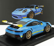 PORSCHE - 911 992 GT3 RS Coupé 2023 - Lichtblauw-geel