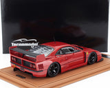 FERRARI | F40 LM VERSIONE STAMPA 1996 - CERCHI NERI - CON VETRINA - CON VETRINA