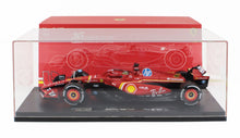 FERRARI | F1  SF-24 TEAM SCUDERIA FERRARI N 16 WINNER ITALY MONZA GP 2024 CHARLES LECLERC - CON VETRINA - WITH SHOWCASE