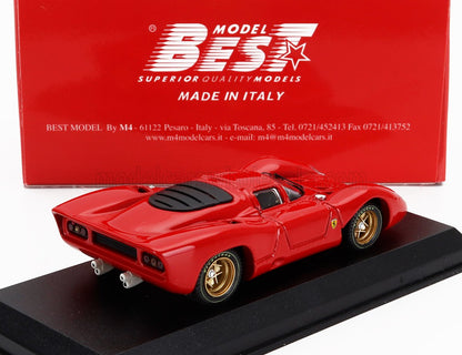 FERRARI - 312P 3.0L V12 COUPE PROVA 1969 - RED - Vroomi