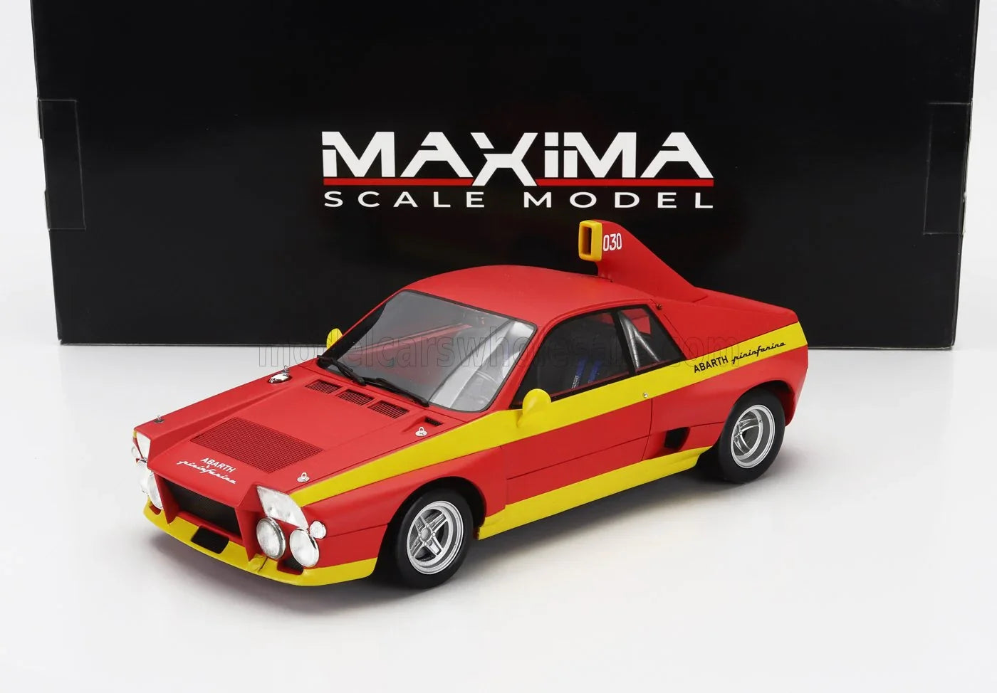 Racing Models 1/43 Scale RMP112 - Abarth 700 S Le Mans 1962 - Red Racing Models 1/43 Scale RMP112 - Abarth 700 S Le Mans 1962 - Red