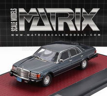 MERCEDES BENZ - S-CLASS 300SD TURBODIESEL (W116) USA VERSION 1977 - BLUE MET