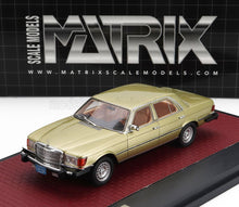 MERCEDES BENZ - S-CLASS 300SD TURBODIESEL (W116) USA VERSION 1977 - GOLD MET