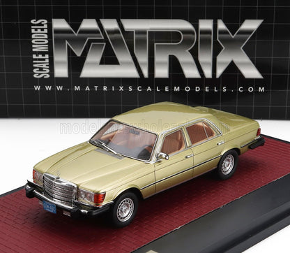 MERCEDES-BENZ – S-KLASSE 300SD TURBODIESEL (W116) USA-VERSION 1977 – GOLD METALLIC