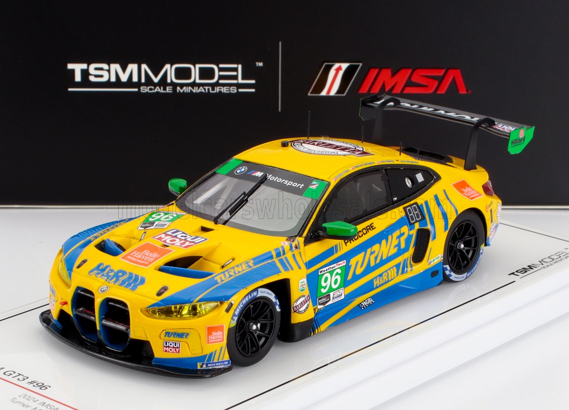 BMW | 4-SERIES M4 GT3 3.0L TWIN TURBO TEAM TURNER MOTORSPORT N 96 IMSA 24h DAYTONA 2024 MICHAEL DINAN - ROBBY FOLEY - PATRICK GALLAGHER - JENS KLINGMANN