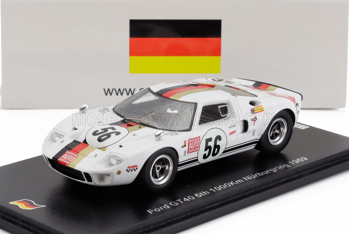 FORD USA | GT40 MKI N 56 1000KM NURBURGRING 1969 REINHOLD JOST - HELMUT KELLENERS