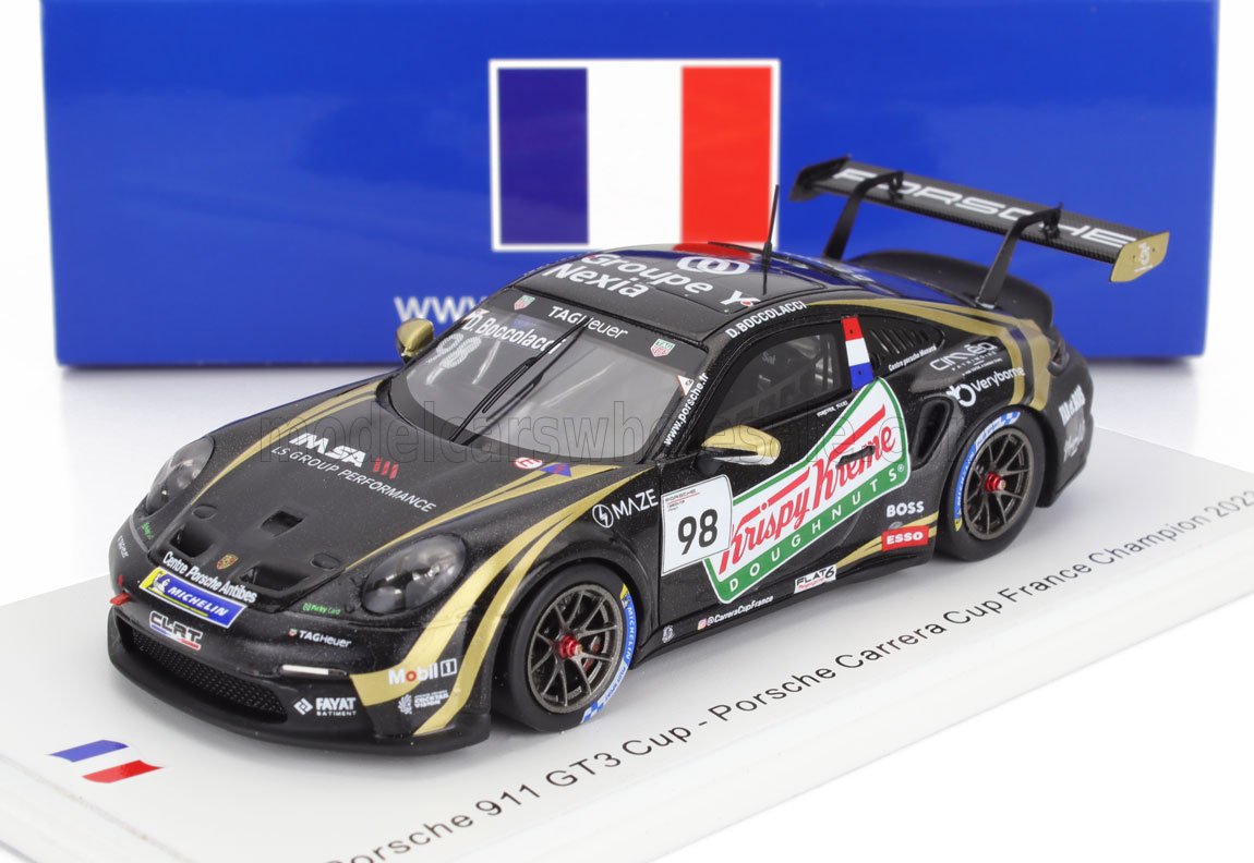 PORSCHE | 911 992 GT3 CUP N 98 FRANCE CHAMPION PORSCHE CARRERA CUP 2023 DORIAN BOCCOLACCI