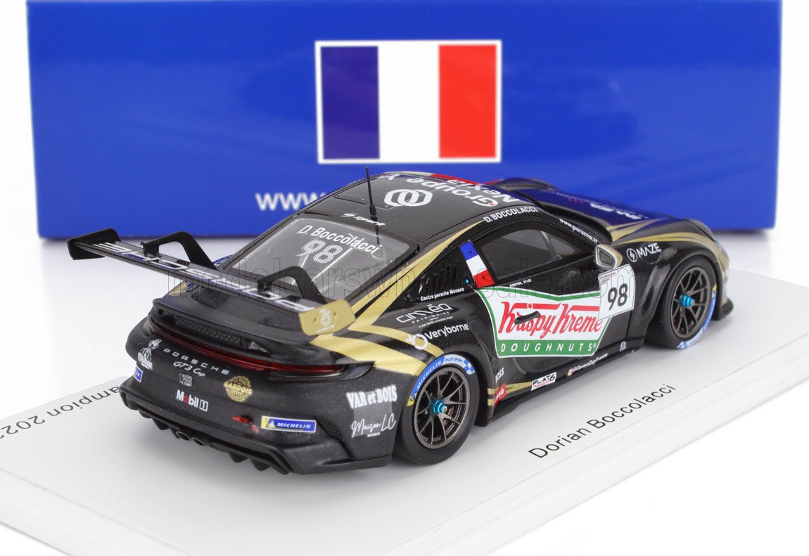 PORSCHE | 911 992 GT3 CUP N 98 FRANCE CHAMPION PORSCHE CARRERA CUP 2023 DORIAN BOCCOLACCI
