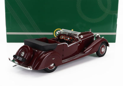 BENTLEY - 4.25L VANDEN PLAS TOURER CABRIOLET OPEN 1938 - BORDEAUX BLACK