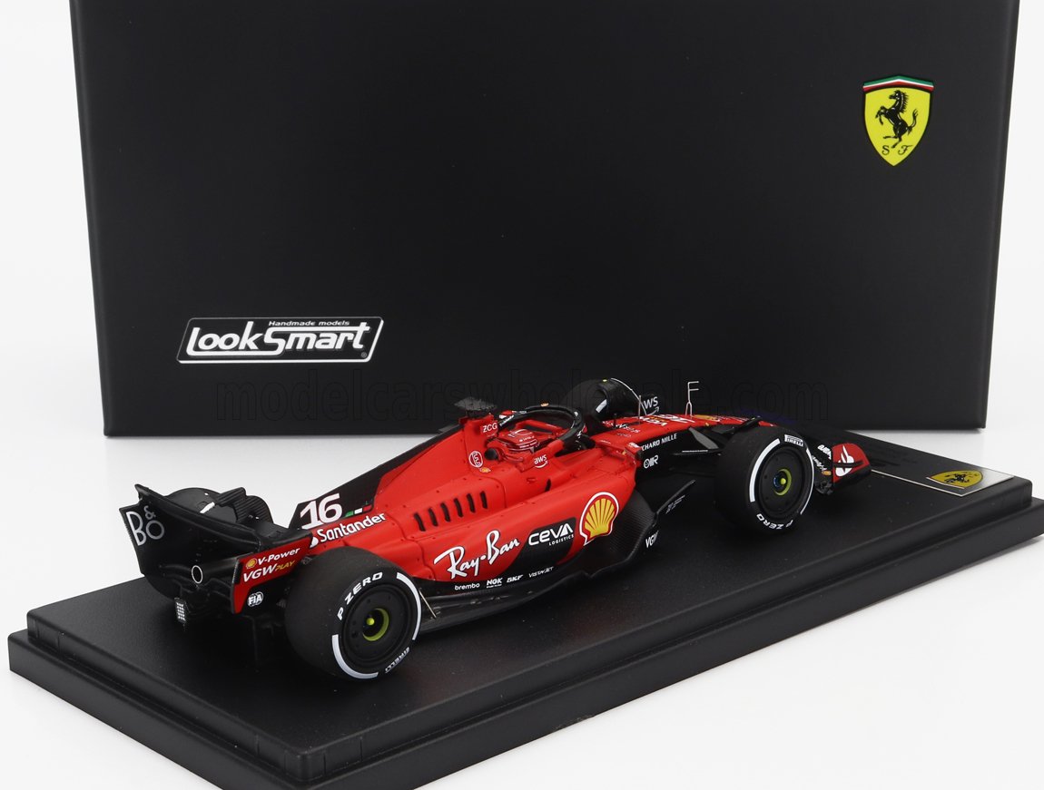 FERRARI | F1  SF-23 TEAM SCUDERIA FERRARI N 16 4th SINGAPORE GP 2023 CHARLES LECLERC