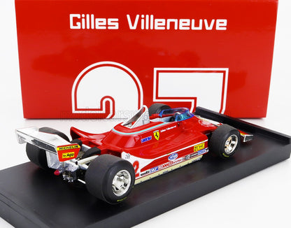 FERRARI - F1 312T4 N 12 VINCITORE DEL GP USA OVEST 1979 GILLES VILLENEUVE - ROSSO