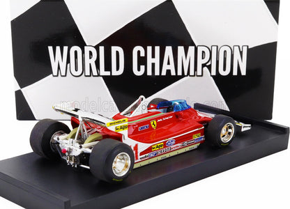 FERRARI - F1 312T4 N 11 VINCITORE DEL CAMPIONATO MONDIALE GP DI MONACO 1979 JODY SCHECKTER - ROSSO