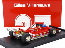 FERRARI - F1  312T4 N 12 2nd GP FRENCH GP 1979 GILLES VILLENEUVE - WITH DRIVER FIGURE - RED