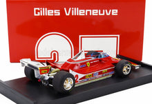 FERRARI - F1 312T4 N 12 2° GP GP DI FRANCIA 1979 GILLES VILLENEUVE - ROSSO