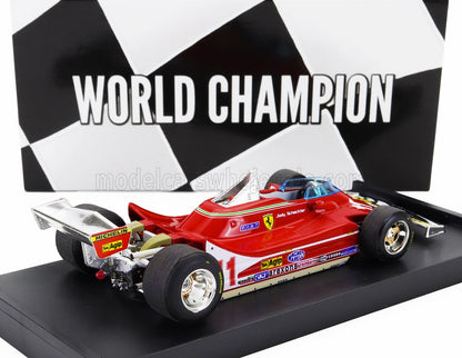 FERRARI - F1 312T4 N 11 VINCITORE DEL CAMPIONATO MONDIALE GP DI MONZA ITALIA 1979 JODY SCHECKTER - ROSSO