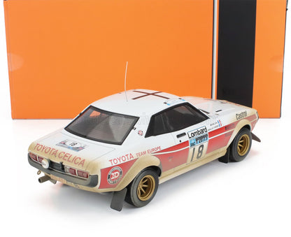 TOYOTA - CELICA 2000 GT (RA21) N 18 RAC RALLY 1977 JEAN LUC THERIER - MICHAEL VIAL - WHITE RED