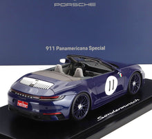 PORSCHE | 911 992 CARRERA S CABRIOLET OPEN N 11 2024 - LA CARRERA PANAMERICANA 1952 - CON VETRINA - WITH SHOWCASE