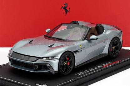 FERRARI - 12CILINDRI V12 830cv SPIDER OPEN 2024 - CON VETRINA - WITH SHOWCASE - GRIGIO TITANIO - GREY