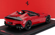 FERRARI - 12CILINDRI V12 830cv SPIDER OPEN 2024 - CON VETRINA - WITH SHOWCASE - ROSSO CORSA - RED