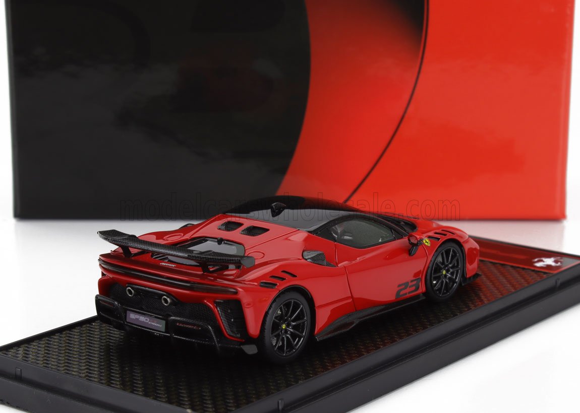FERRARI - SF90 XX STRADALE N 23 2024 - ROSSO CORSA 322 - RED BLACK