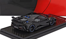 FERRARI - SF90 XX STRADALE 2024 - NERO DS - BLACK LIGHT BLUE