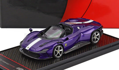 FERRARI - DAYTONA SP3 SERIE ICONA OPEN ROOF 2022 - VIOLA DINO - PURPLE WHITE