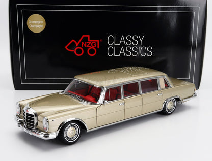 MERCEDES-BENZ - CLASSE S 600 LWB PULLMAN (W100) 1969 - CHAMPAGNE