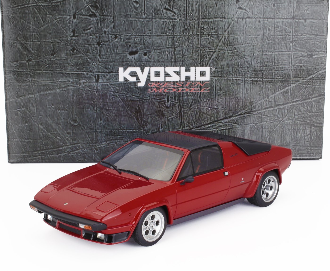 Lamborghini Silhouette Coupé 1976 Red Kyosho 1:18 scale model