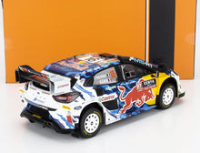 FORD ENGLAND - PUMA RALLY1 RED BULL WRC TEAM M-SPORT FORD WRT N 16 3rd (with snorkel) RALLY SAFARI KENYA 2024 ADRIEN FOURMAUX - ALEXANDRE CORIA - BLUE WHITE RED