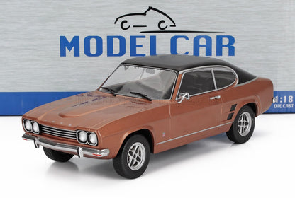 FORD ENGLAND - CAPRI MKI GXL 1973 - BROWN MET BLACK MATT