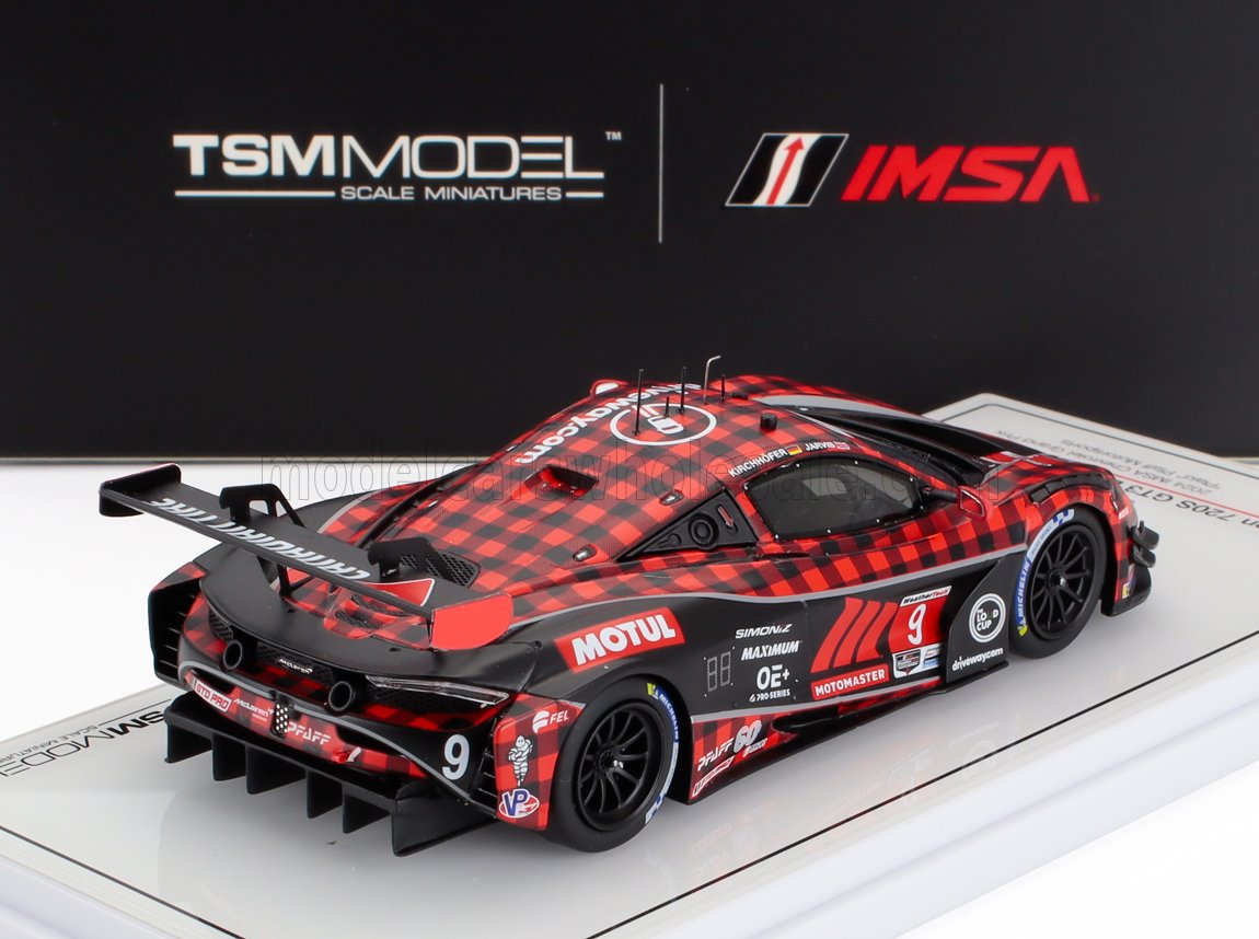 McLAREN | 720S GT3 EVO 4.0L TURBO V8 TEAM PFAFF MOTORSPORT N 9 IMSA CHEVROLET GRAND PRIX 2024 OLIVER JARVIS - MARVIN KIRCHHOFER
