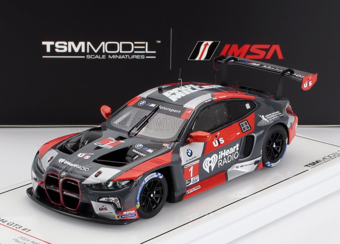BMW | 4-SERIES M4 GT3 TEAM PAUL MILLER RACING N 1 12h SEBRING 2024 BRYAN SELLERS - MADISON SNOW - NEIL VERHAGEN